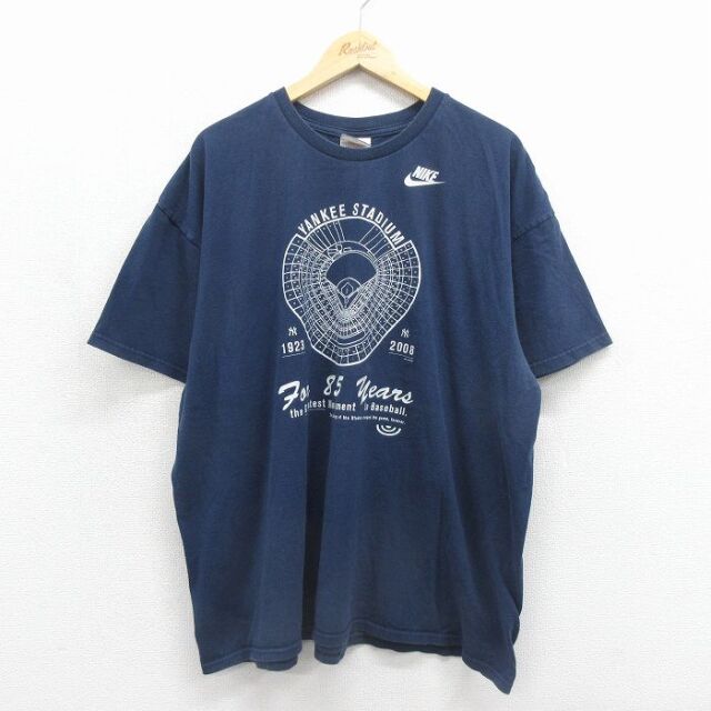 古着通販 XL☆古着 ナイキ NIKE 半袖 ビンテージ Tシャツ メンズ 00