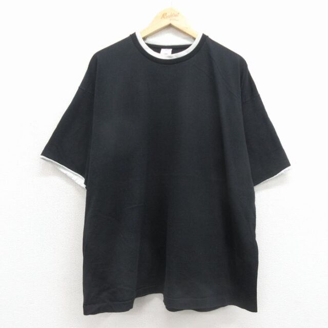 フルーツオブザルーム 90s 半袖Tシャツ ブラック メンズXL相当 | 古着