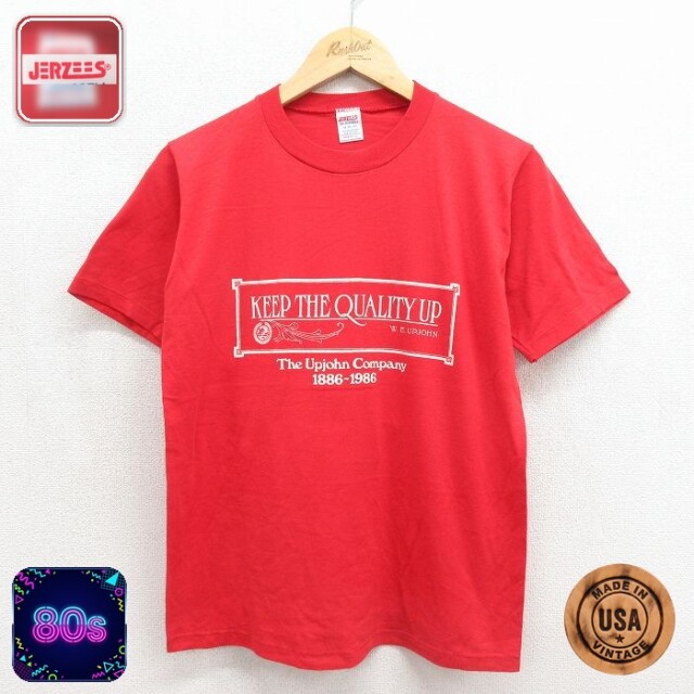 80s 半袖Tシャツ KEEP レッド メンズM相当 | 古着