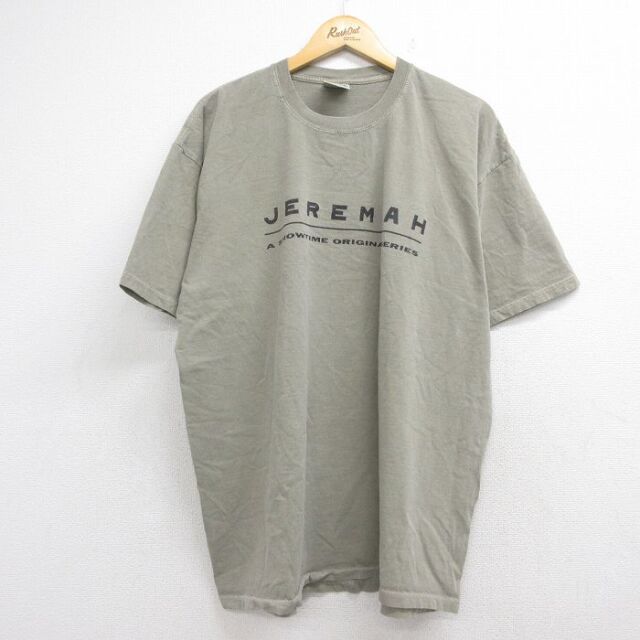 半袖Tシャツ JEREMIAH ベージュ メンズXL相当 | 古着