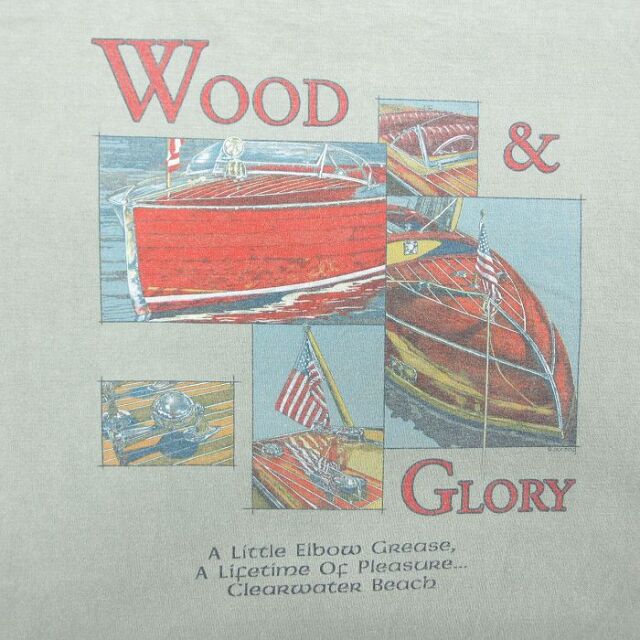 【中古】イメージ ディクショナリー Vol.90 海関連 (イラスト) 古着通販 XL☆古着 SEA DOG 半袖 ビンテージ Tシャツ メンズ 90年代