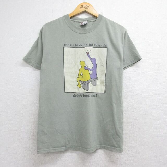 ヘインズ 90s 半袖Tシャツ ワイン メンズM相当 | 古着