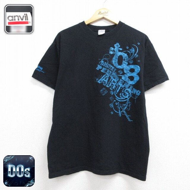 00s 半袖Tシャツ カリフォルニア ブラック メンズL相当 | 古着