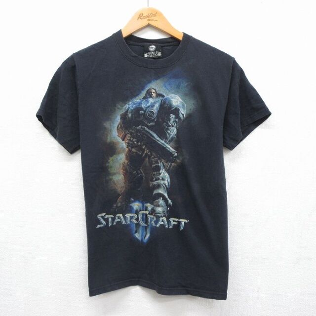 00s 半袖Tシャツ スタークラフト ブラック メンズS相当 | 古着