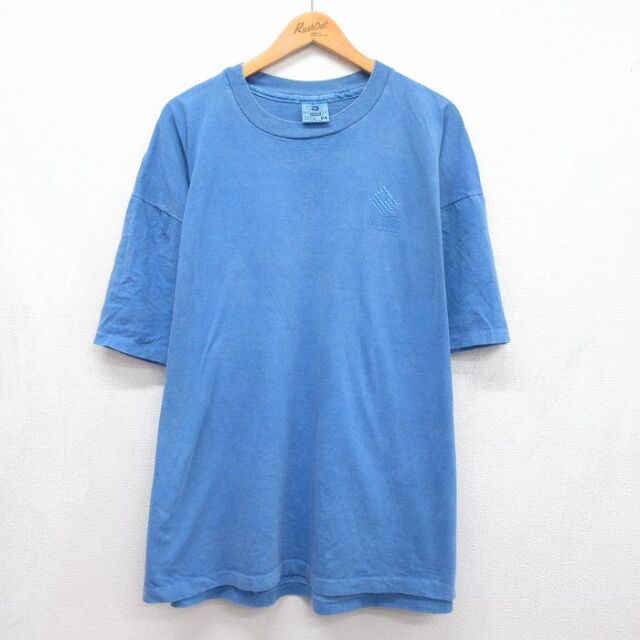 半袖Tシャツ Sandills ブルー メンズXL相当 | 古着