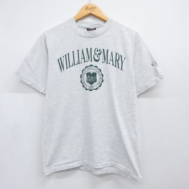 90s 半袖Tシャツ カレッジ グレー メンズM相当 | 古着