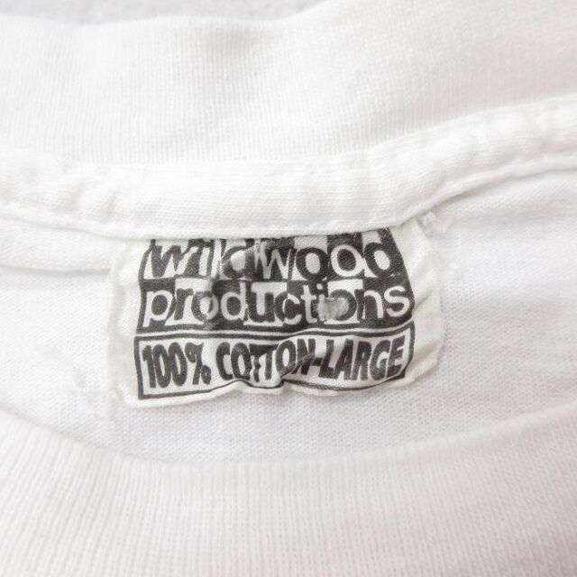 古着通販 L☆古着 半袖 ビンテージ Tシャツ メンズ 80年代 80s 葛飾