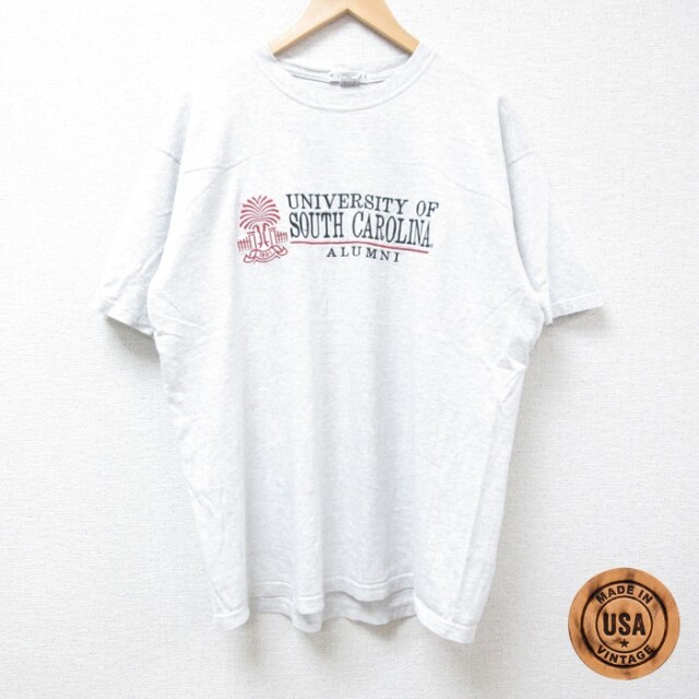 半袖Tシャツ サウスカロライナ大学 グレー L | 古着