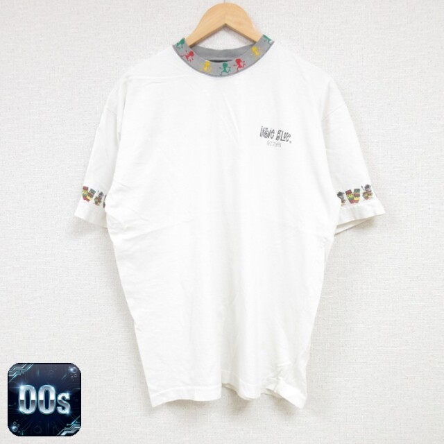 00s 半袖Tシャツ アイリーブルー ホワイト XL | 古着