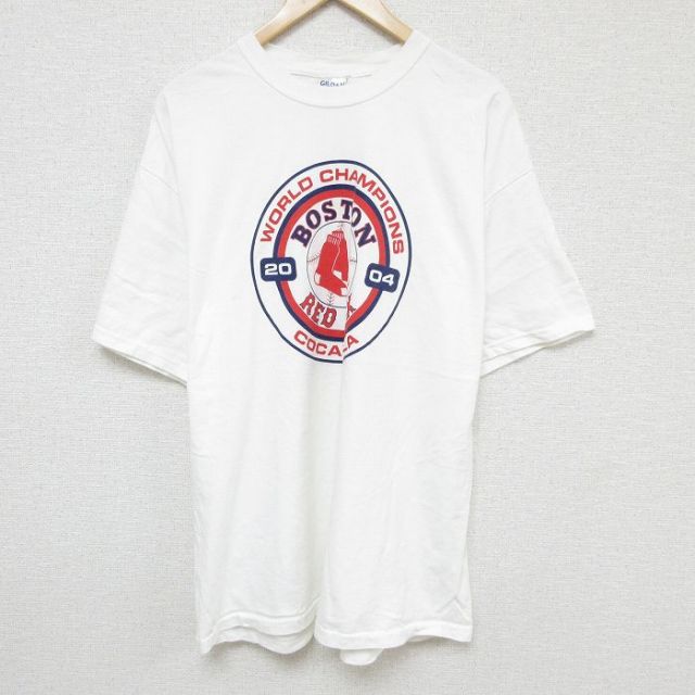 00s 半袖Tシャツ ボストンレッドソックス ホワイト XL | 古着