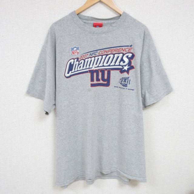 00s 半袖Tシャツ ニューヨークジャイアンツ グレー XL | 古着