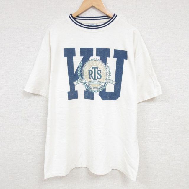 90s 半袖Tシャツ RTS ホワイト XL | 古着
