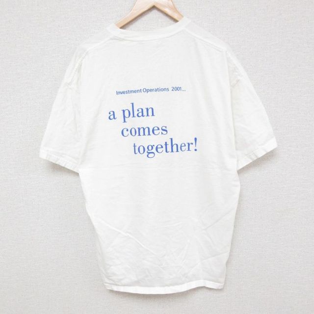 リー 00s 半袖Tシャツ ZURICH SCUDDER ホワイト XL | 古着