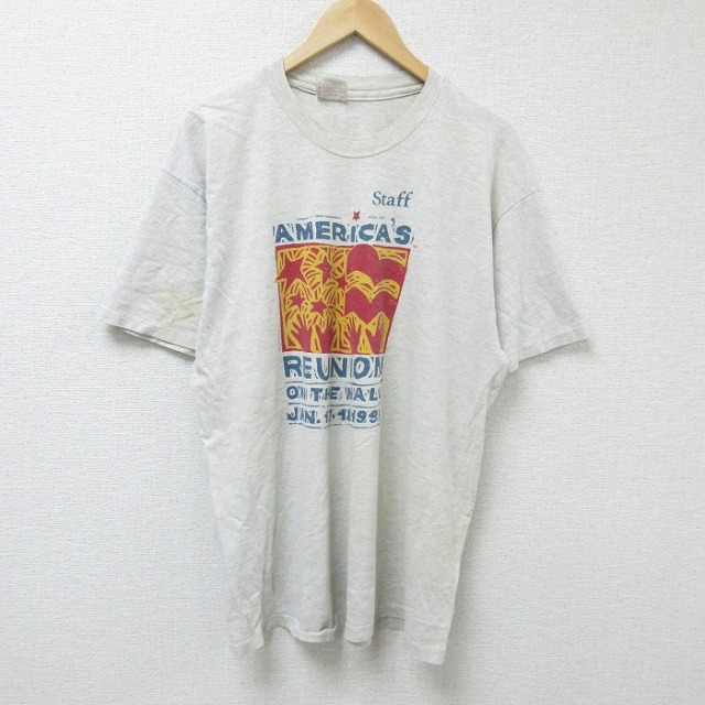 ヘインズ 90s 半袖Tシャツ AMERICAS グレー XL | 古着