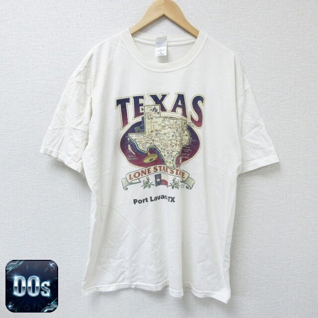 【50%OFF】00s 半袖Tシャツ テキサス ホワイト XL | 古着