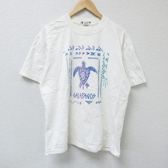 00s 半袖Tシャツ カメ ホワイト L | 古着