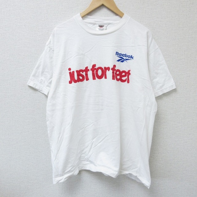 オニータ 00s 半袖Tシャツ REEBOK ホワイト XL | 古着