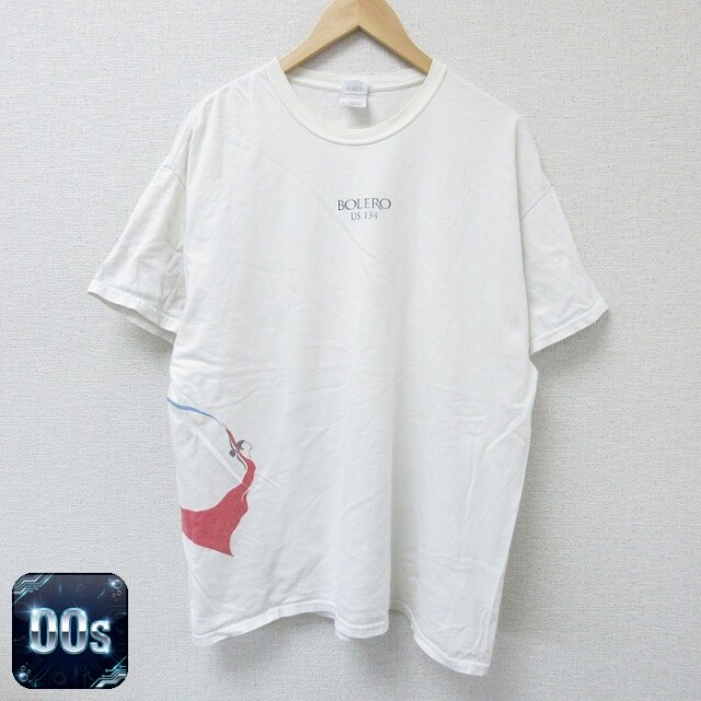 【50%OFF】00s 半袖Tシャツ ボレロ ホワイト XL | 古着
