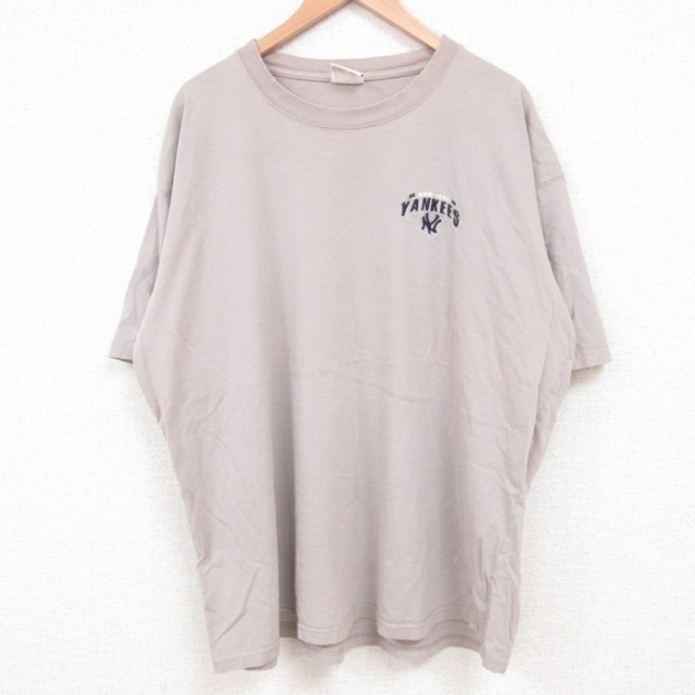 00s 半袖Tシャツ ニューヨークヤンキース グレー XL | 古着