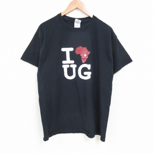 00s 半袖Tシャツ TUG ブラック L | 古着
