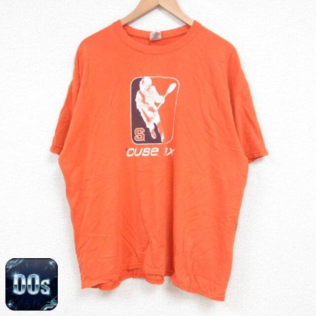 【50%OFF】00s 半袖Tシャツ ラクロス オレンジ XL | 古着
