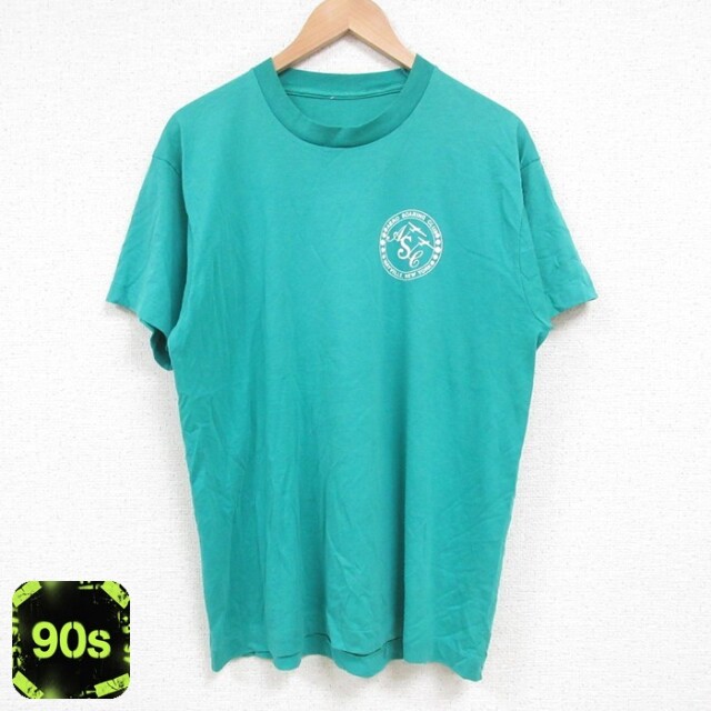 【50%OFF】90s 半袖Tシャツ ASC グリーン L | 古着