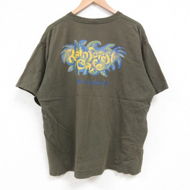 90s 半袖Tシャツ オーランド グリーン XL | 古着