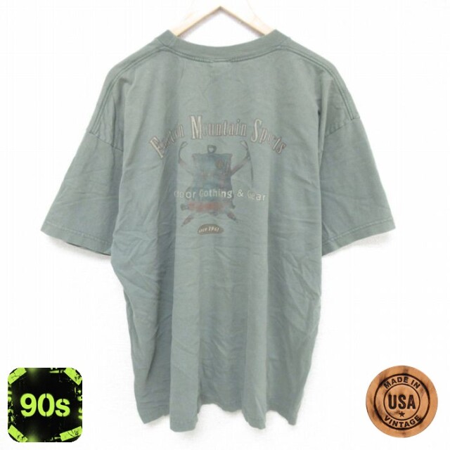 【50%OFF】90s 半袖Tシャツ グリーン XL | 古着