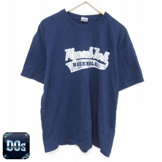 【50%OFF】00s 半袖Tシャツ ベースボール ネイビー XL | 古着