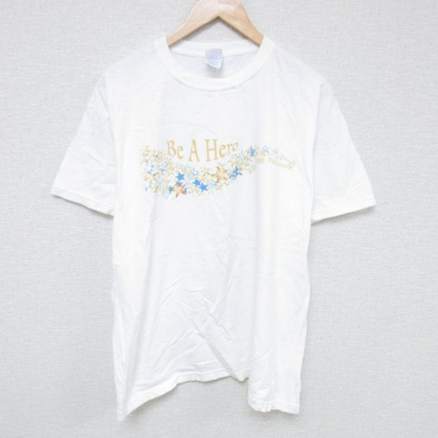 00s 半袖Tシャツ Be A Hero ホワイト L | 古着