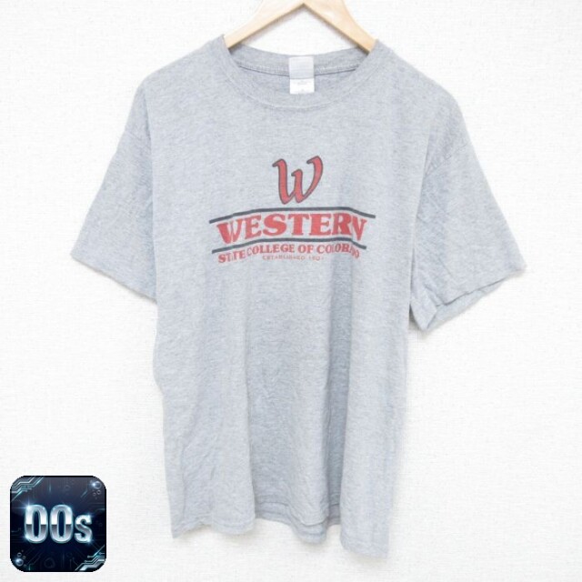 【50%OFF】00s 半袖Tシャツ ウエスタン グレー XL | 古着