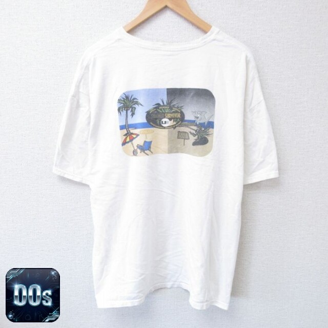 【50%OFF】ヘインズ 00s 半袖Tシャツ サマー ホワイト XL | 古着
