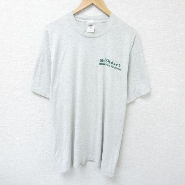 フルーツオブザルーム 00s 半袖Tシャツ stoddart グレー霜降り XL | 古着