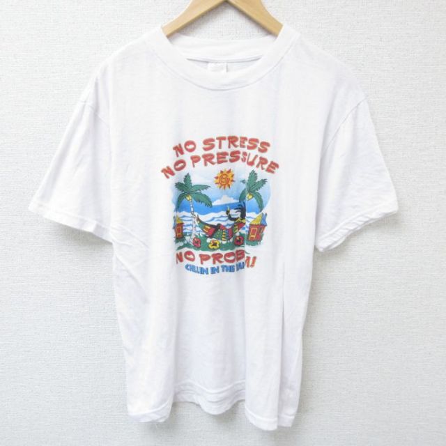 00s 半袖Tシャツ バハマ ホワイト L | 古着