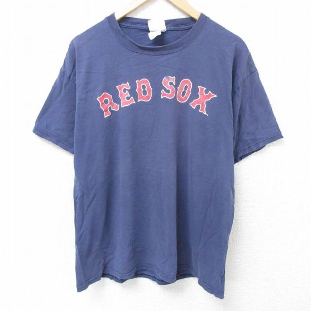 リー 00s 半袖Tシャツ ボストンレッドソックス ネイビー XL | 古着