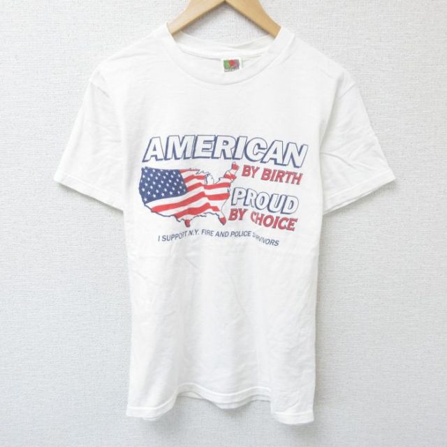 フルーツオブザルーム 00s 半袖Tシャツ アメリカン ホワイト M | 古着