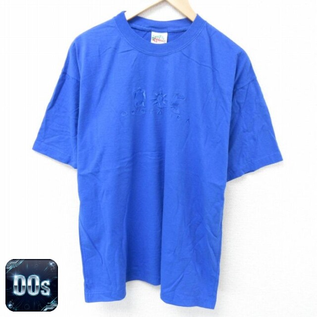 【50%OFF】00s 半袖Tシャツ コスタリカ ブルー XL | 古着