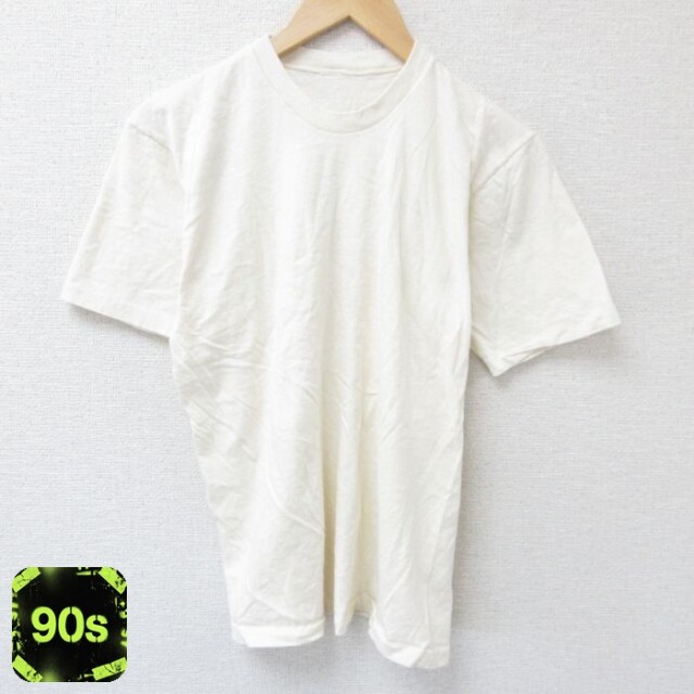 【50%OFF】90s 半袖Tシャツ ベージュ M | 古着