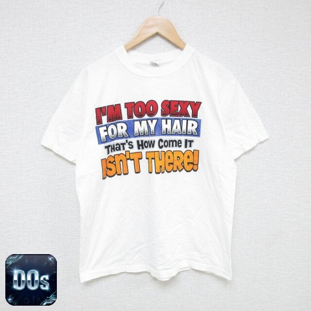 【50%OFF】00s 半袖Tシャツ メッセージ ホワイト L | 古着
