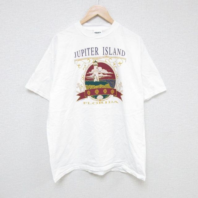 TULTEX 90s 半袖Tシャツ フロリダ ホワイト XL | 古着