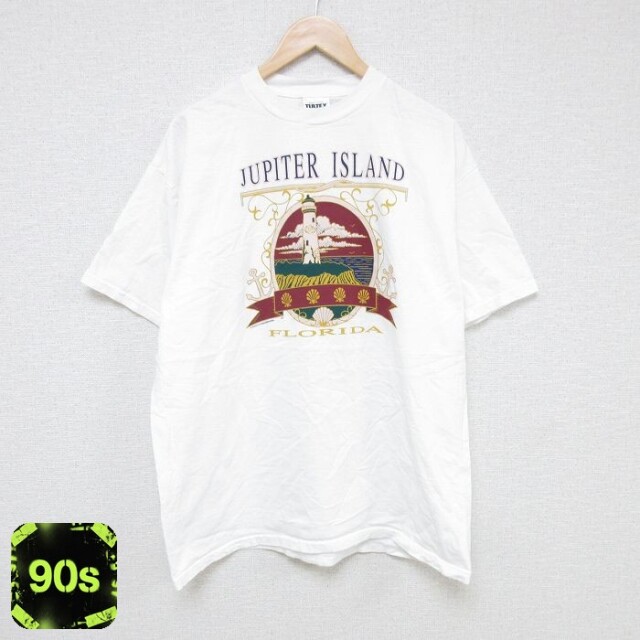 【50%OFF】TULTEX 90s 半袖Tシャツ フロリダ ホワイト XL | 古着