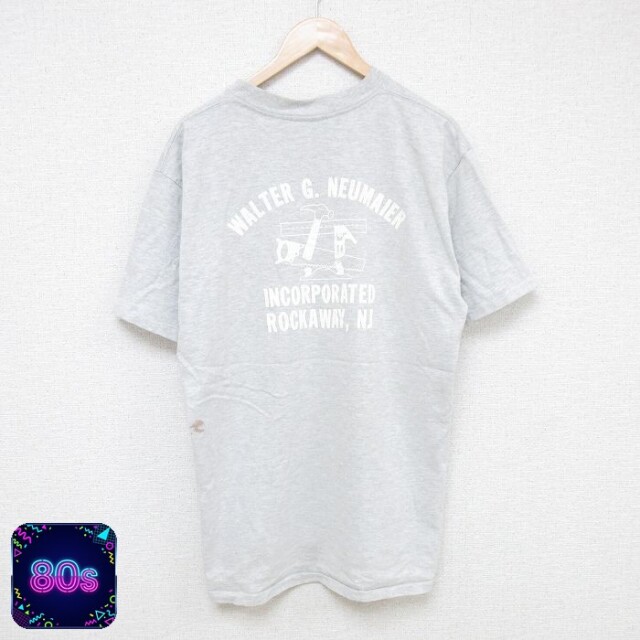 【50%OFF】80s 半袖Tシャツ ハンマー グレー XL | 古着