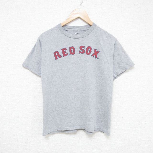 【50%OFF】リー 00s 半袖Tシャツ ボストンレッドソックス グレー M | 古着