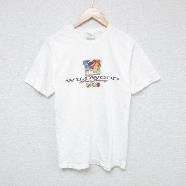 【50%OFF】ヘインズ 00s 半袖Tシャツ ワイルドウッド ホワイト S | 古着