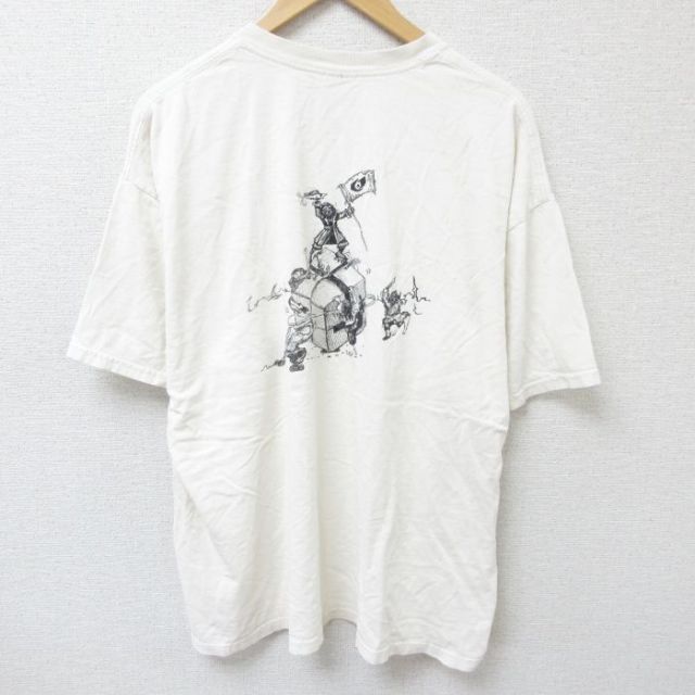 00s 半袖Tシャツ 海賊 ホワイト XL | 古着