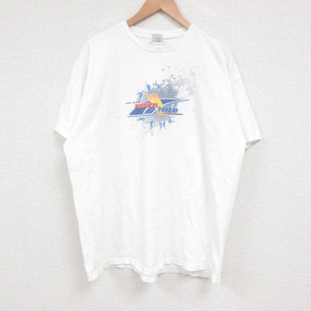 フルーツオブザルーム 00s 半袖Tシャツ 陸上 ホワイト XL | 古着