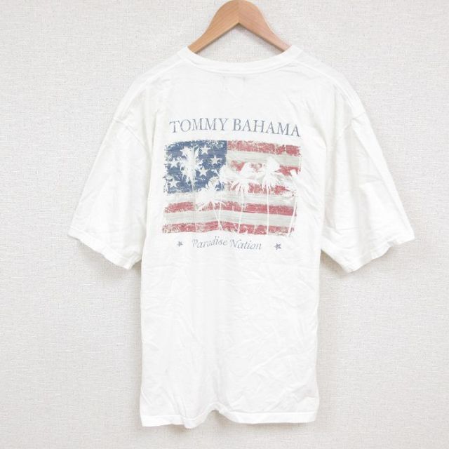 トミーバハマ 00s 半袖Tシャツ ホワイト XL | 古着