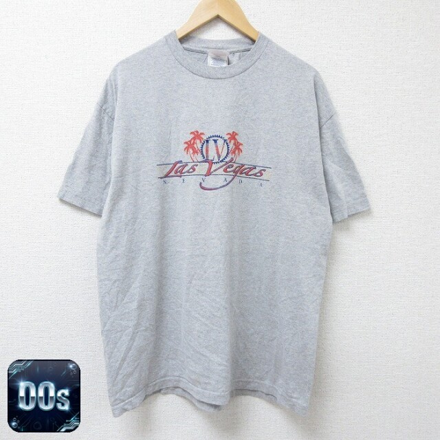 【50%OFF】00s 半袖Tシャツ ラスベガス グレー XL | 古着