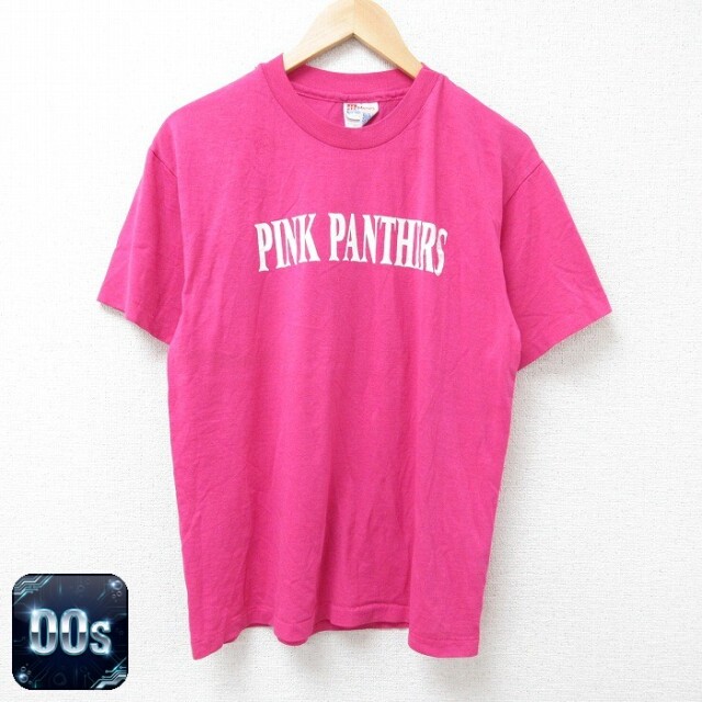 【50%OFF】ヘインズ 00s 半袖Tシャツ ピンクパンサーズ ピンク L | 古着