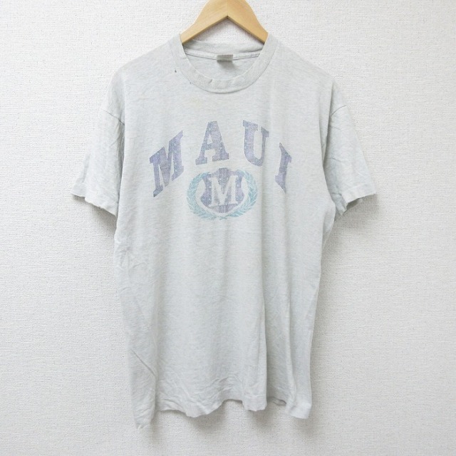 フルーツオブザルーム 90s 半袖Tシャツ マウイ グレー XL | 古着